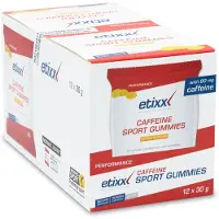 Etixx Sport Caffeine Energi Gummies Æske Cola 30g 12 Enheder