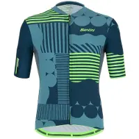 Santini Delta Optic Kortærmet Trøje