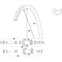 Mavic Crossmax Pro Carbon 19 Forhjulsfælg