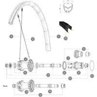 Mavic Crossmax Pro Tubeless Offset Baghjul
