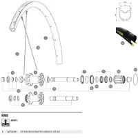 Mavic Ksyrium Pro Carbon Sl Ust Disc Baghjul