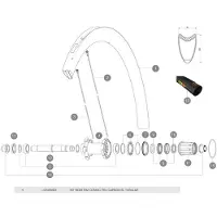 Mavic Cosmic Pro Carbon Sl Tubular Baghjul