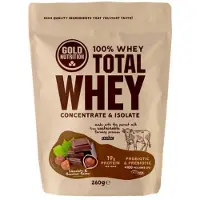 Gold Nutrition Total Valleprotein Chokolade Og Hasselnød 260g