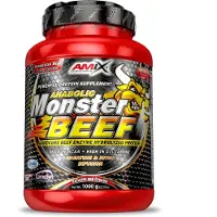 Amix Monster Beef Proteinpulver Til Drikke Vilde Bær 1kg