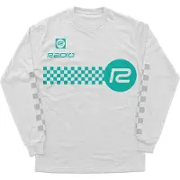 Radio Raceline Checker T-shirt Med Lange ærmer