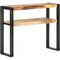 vidaXL konsolbord 90x30x75 cm ru mangotræ