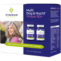 Vitakruid Multi Dag & Nacht Vrouw 50+