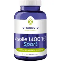 Vitakruid Fiskeolie 1400 TG Sport med D3 - 90 stk.
