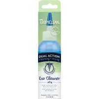 Tropiclean Dual Action Ear Cleaner for Pets 118ml