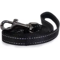Dogman Nylonsnor Iris Sort M 180cm