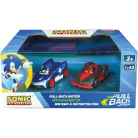 Carrera 15813023, Sportsbil model, Formonterede, 1:43, Team Sonic, Ethvert køn, Plast
