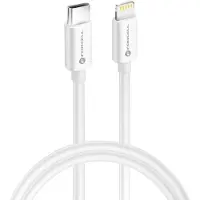 Forcell Holmes USB-C til Lightning - MFI - 30W power delivery - 1 m