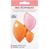 Real Techniques Ultimate Sponge Trio Makeupsvamp 3 stk.