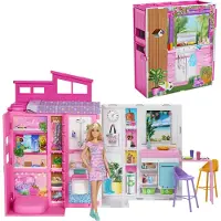 Barbie Dukkehus m. Dukke - Getaway House - - OneSize - Dukkehus