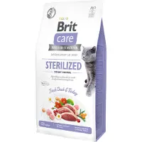 Brit Sterilized Weight Control - dry cat food - 7 kg