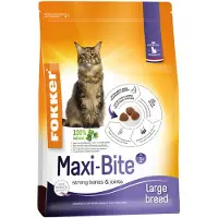 Fokker Maxi-Bite Kattefoder - 10 kg