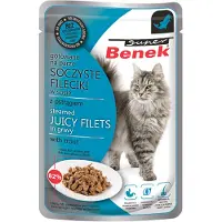 Benek Økonomipakke Super fileter i sauce 56 x 85 g - Ørred