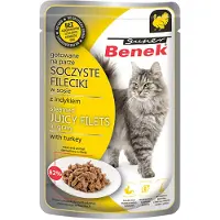 Benek Økonomipakke Super fileter i sauce 56 x 85 g - Kalkun