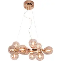 By Rydens Splendor loftslampe amber