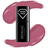 Semilac UV Colours UV Gel Polish Neglelakgel 7 ml 377 Shimmer Stone Ruby
