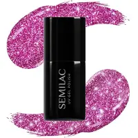 Semilac UV Colours UV Gel Polish Neglelakgel 7 ml 462 Pink Bubbles