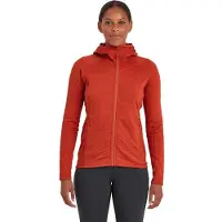 Montane F Protium Hoodie, fleecetrøje, dame, rød