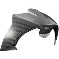 LS2 Ff805 Carbon Fim Hjelmens Bagspoiler