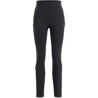 Lundhags Fulu Wool Tights W, skiunderbukser, sort