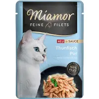 Miamor Fine Filets Tuna in sauce - wet cat food - 100g
