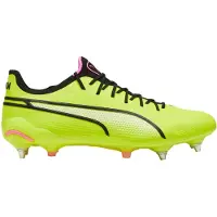 Puma King Ultimate Sg Phenomenal - Gul/Sort/pink - Soft Ground (Sg), størrelse 39