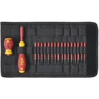 Wiha slimVario Starter Set 2831 - Skruetrækkerbitsæt - 19 stykker