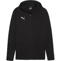 Puma Sportssweatjakke 'Team Final' sort / hvid