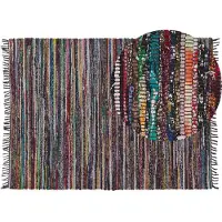 Shumee bomuldstæppe 160 x 230 cm mørk flerfarvet DANCA