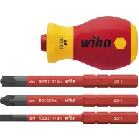 Wiha tumlingskruetrækker 1000 V, med slimBits