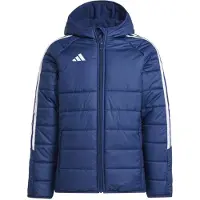 Adidas Vinterjakke Tiro 24 - Navy/Hvid Børn, størrelse 128 cm