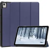 Mtp Products Tri-Fold Series Nokia T21 Smart Folio Cover - Blå