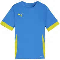 Puma Trænings T-Shirt teamGOAL - Blå/Gul Børn, størrelse 128 cm