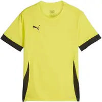 Puma Trænings T-Shirt teamGOAL - Gul/Sort Børn, størrelse 116 cm