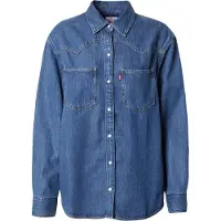 Levi's Bluse 'Teodora Western Shirt' blue denim