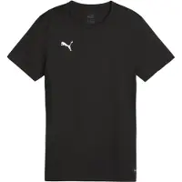 Puma Trænings T-Shirt teamGOAL - Sort/Hvid Kvinde, størrelse X-Small