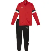 Puma Træningsdragt 'Team Rise' orangerød / sort / hvid