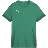 Puma Trænings T-Shirt teamGOAL - Grøn/Hvid Kvinde, størrelse XX-Large