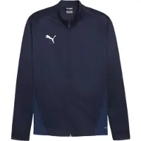 Puma Træningsjakke teamGOAL - Navy/Hvid/Navy Mørk grå, størrelse X-Large