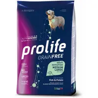 PROLIFE Grain Free Adult Sensitive Medium/Large Fisk & Kartofler - 10 kg