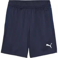 Puma Træningsshorts teamGOAL - Navy/Hvid Børn, størrelse 164 cm