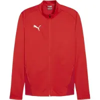 Puma Træningsjakke teamGOAL - Rød/Hvid, størrelse X-Large