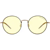 Gunnar Optiks Ellipse - for computer - frame: black / gold - lens: amber
