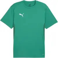 Puma Trænings T-Shirt teamGOAL - Grøn/Hvid, størrelse XX-Large