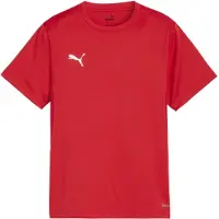 Puma Trænings T-Shirt teamGOAL - Rød/Hvid Børn, størrelse 164 cm