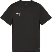 Puma Trænings T-Shirt teamGOAL - Sort/Hvid/Mørk grå Børn, størrelse 116 cm